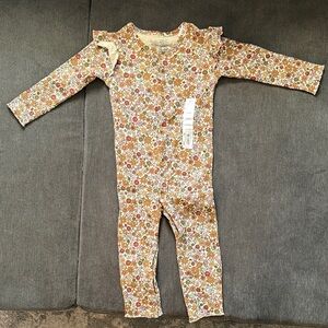 Floral Kids One Piece